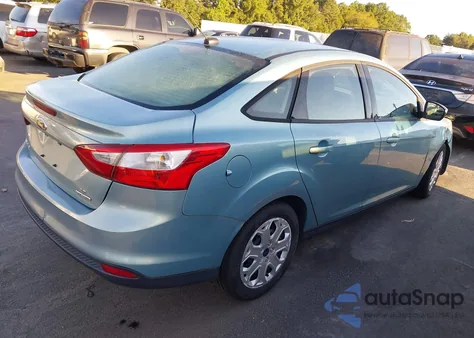 2012 Ford Focus Se из США, поврежденный, VIN 1FAHP3F24CL420524